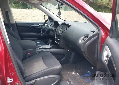 2017 Nissan Pathfinder Sv from USA, damaged, VIN 5N1DR2MMXHC658706